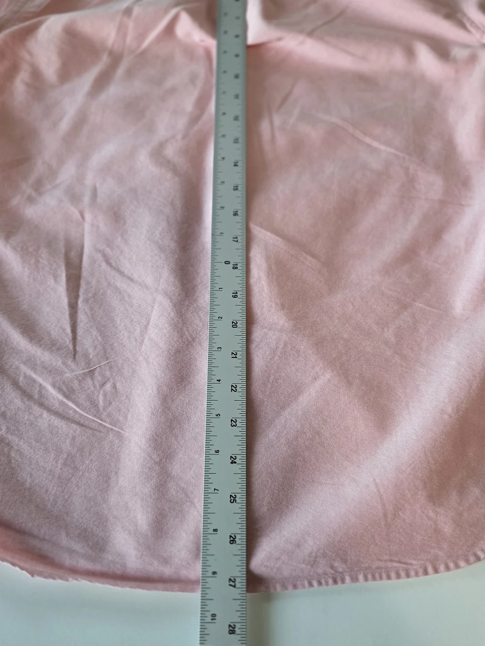 J. Crew Men's FLEX oxford Slim Light Pink Short-Sleeve Button-Down Shirt